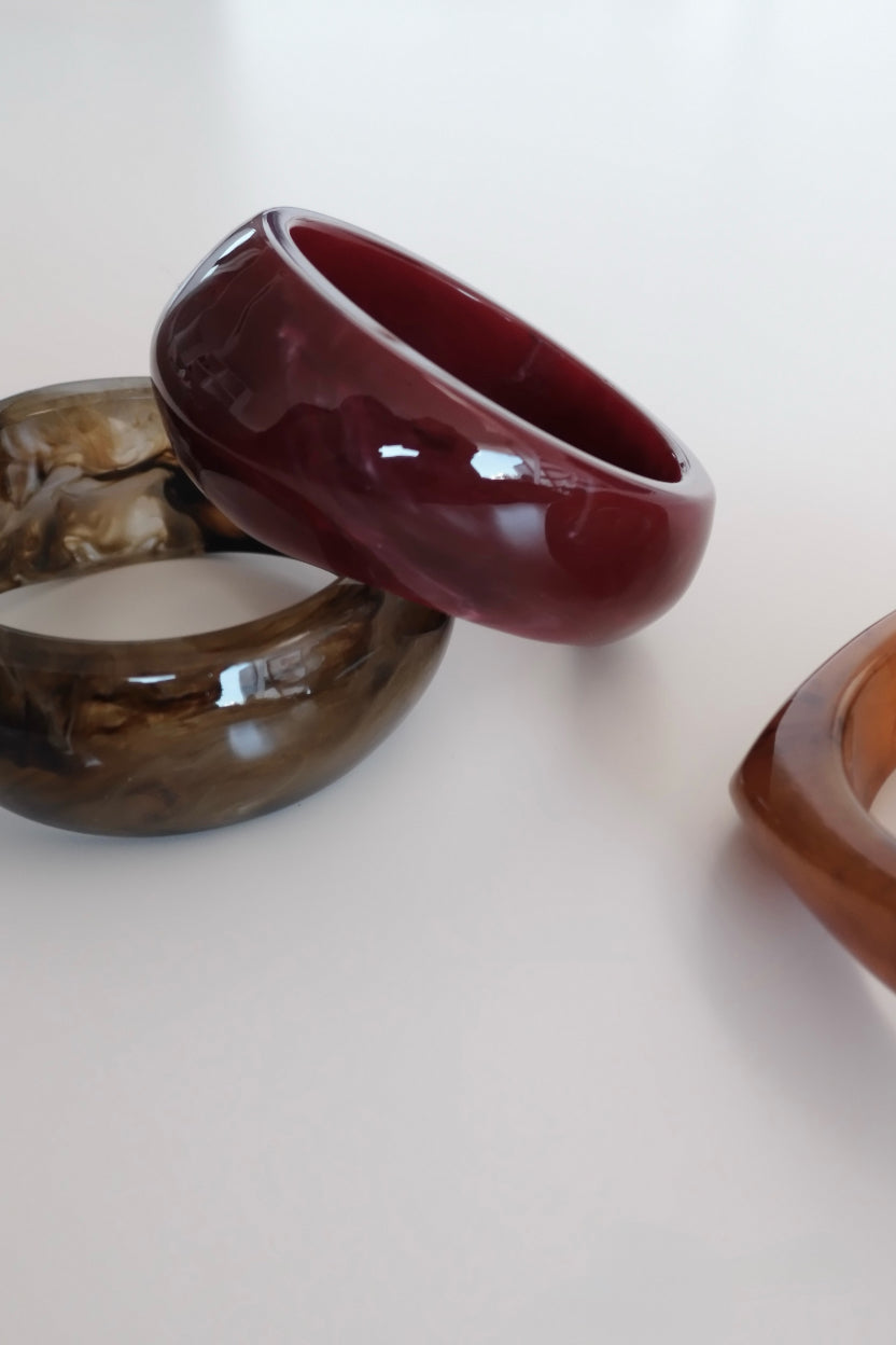 Bracelet 002 - Deep Garnet
