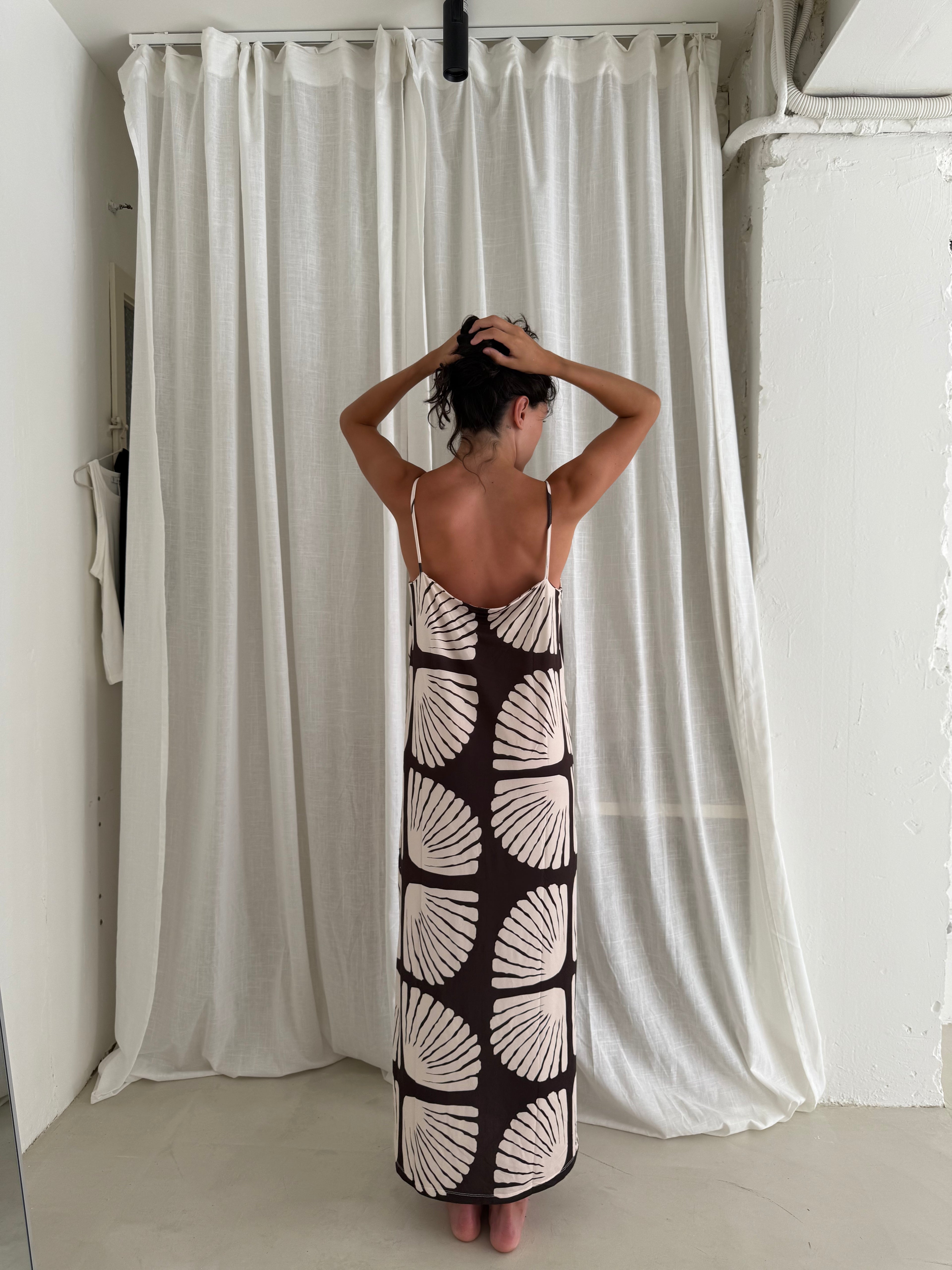 Camille Dress - Chocolate