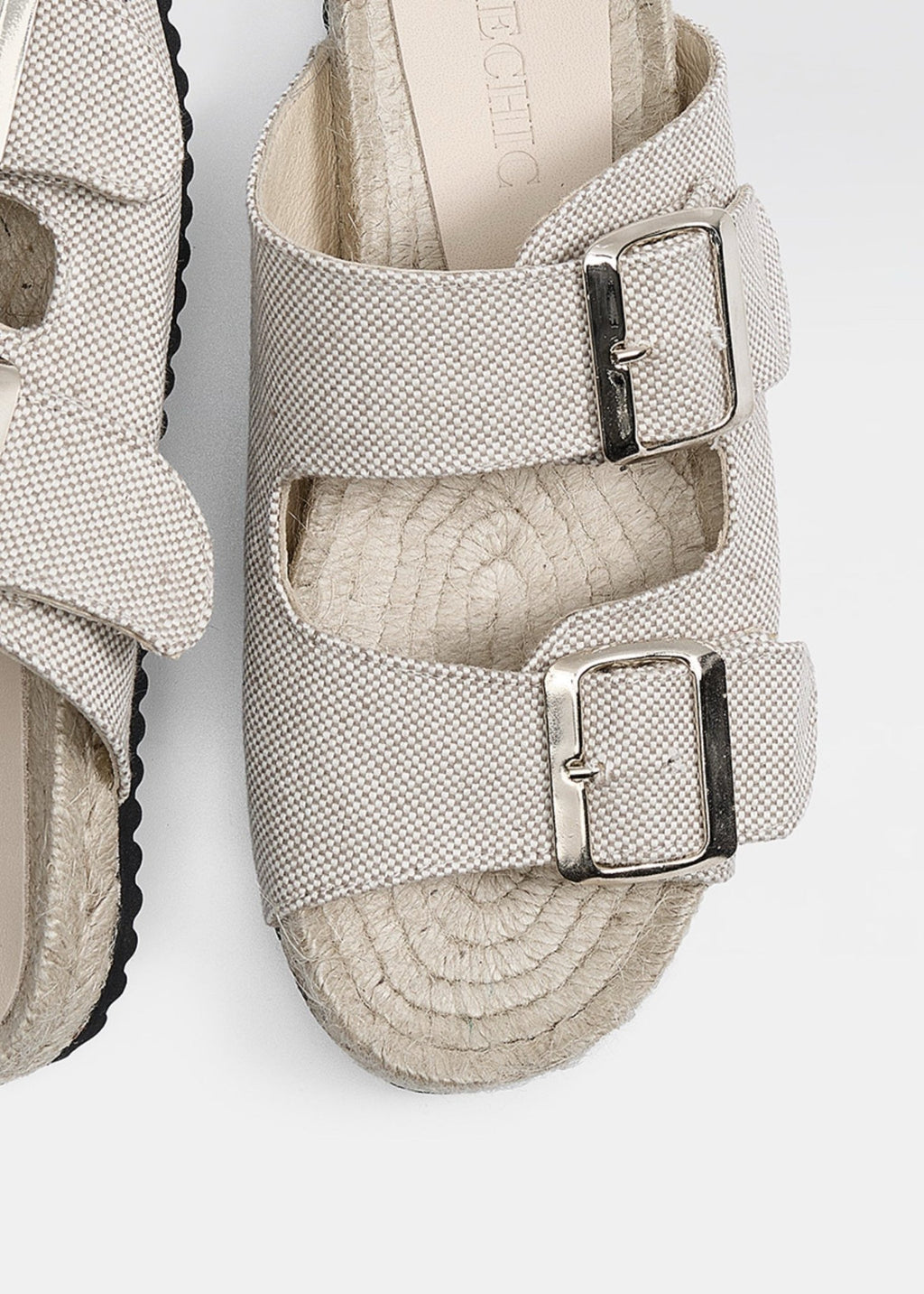 Billie Sandals - Linen - SOMECHIC