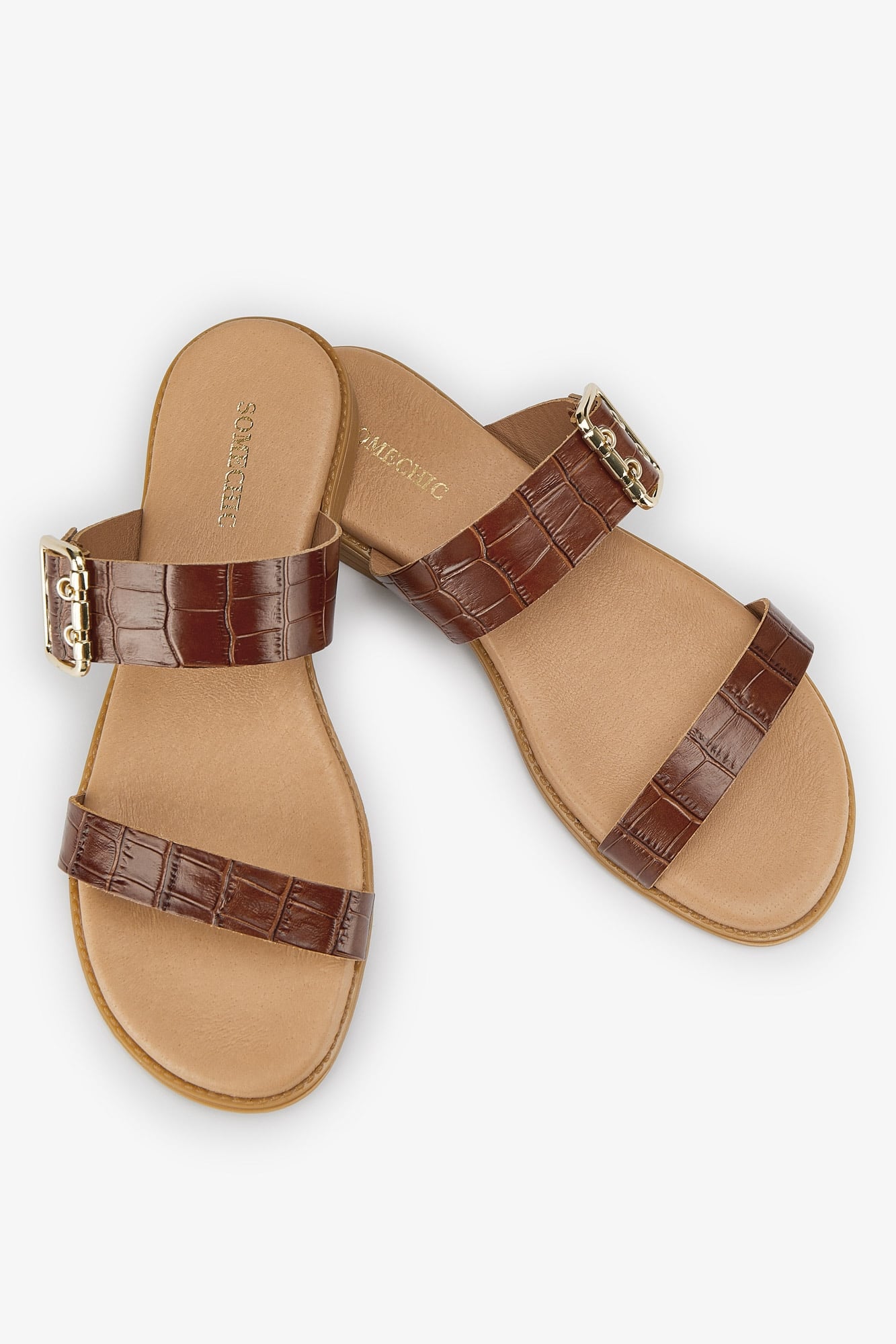 Agnes Sandals - Brown - SOMECHIC