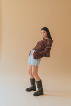 Botas Agnes Marron - SOMECHIC