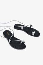 Iris Sandals - Silver - SOMECHIC