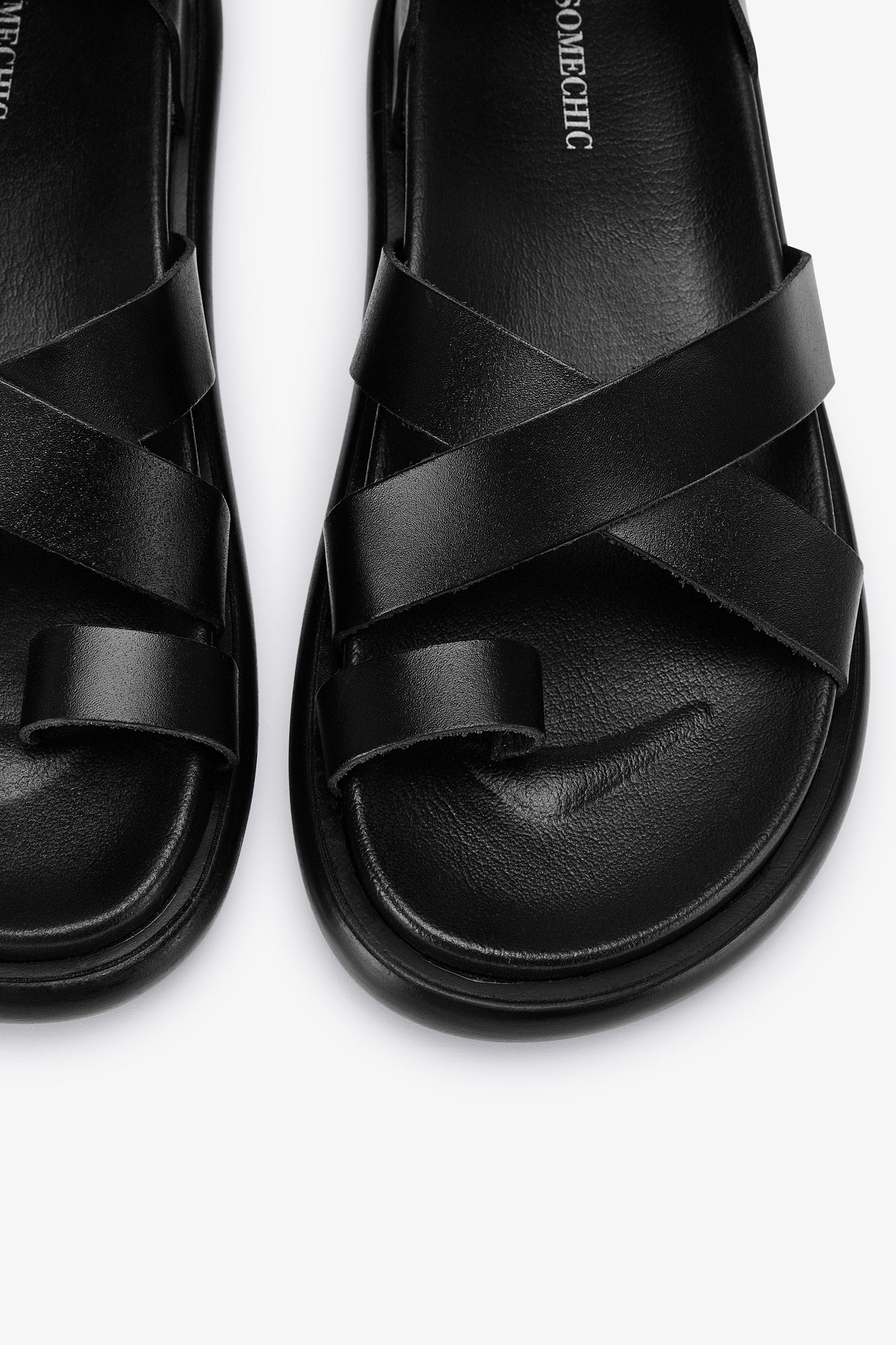 Lenna Sandalia Negro - SOMECHIC